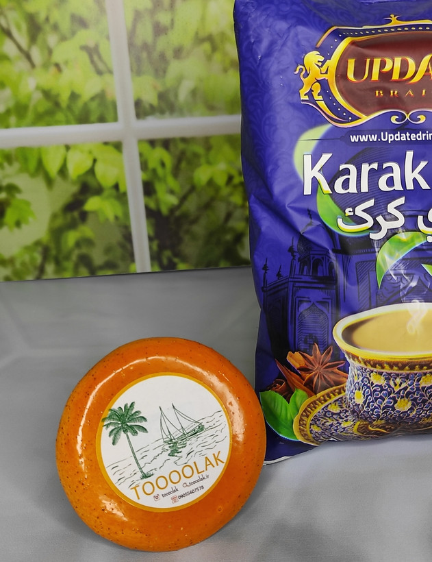 چای کرک طعم ماسالا آپدیت وزن یک کیلوگرم بسته بندی آبی