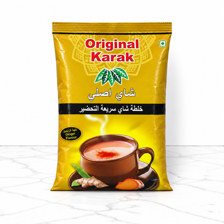 پودر چای کرک اصلی با طعم زنجبیل وزن 1 کیلوگرم تولک