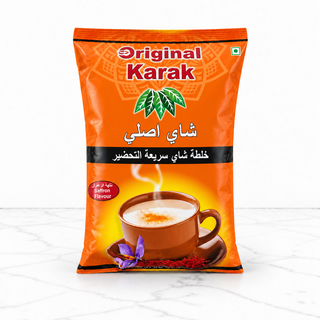 پودر چای کرک فوری با طعم زعفران | ۱ کیلوگرم