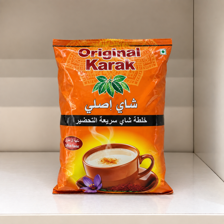 پودر چای کرک فوری با طعم زعفران | ۱ کیلوگرم