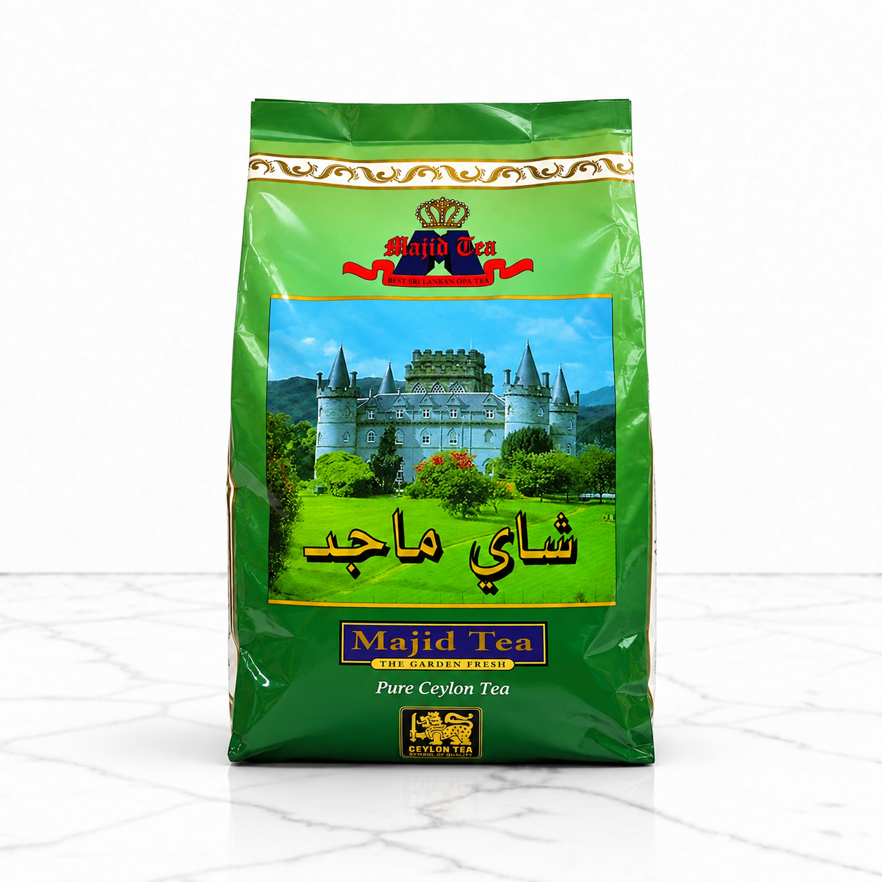 چای سیلان ماجد درجه بست اوپا وزن ۵۰۰ گرم