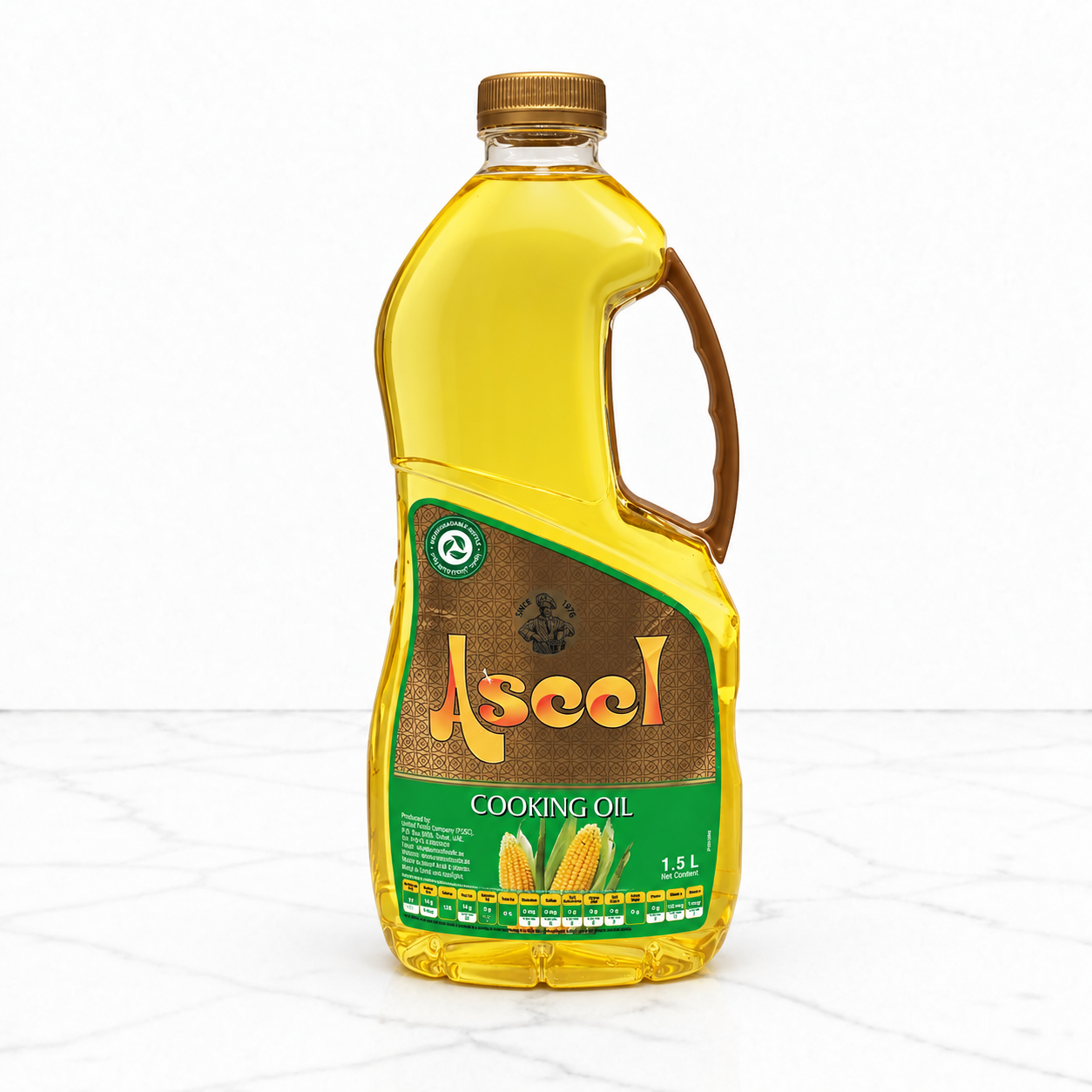 روغن مایع پخت‌وپز ترکیبی اصیل ذرت ۱.۵ لیتر