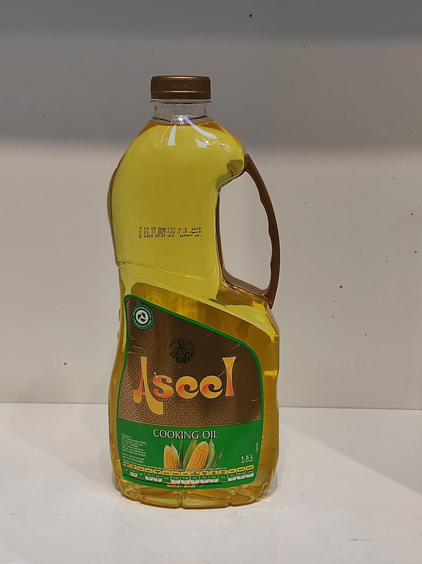 روغن مایع پختوپز ترکیبی اصیل ذرت ۱.۵ لیتر